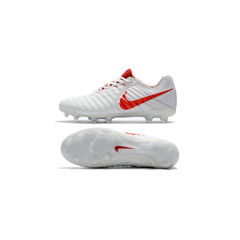 Nike Tiempo Legend VII FG Bílý Červené